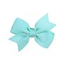 2.2 Inch Small Swallow Tail Ribbon Hair Bow with Full Lined Clip for Little Baby Girls Kids Hair Accessory 811