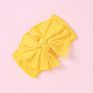 35 Colors Nylon Hair Accessories American Handmade Baby Kids Headwrap Elastic Bow Headband