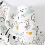 Flower Infant Girls Boys Organic Muslin Swaddle Bamboo Cotton Fabric Blanket Muslim Baby Blankets