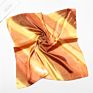 Satin Bandana Women Square Small Bag Wrap Bohemian Retro Silk Scarf