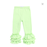 Solid Color Candy Colors Leggings Soft Cotton Girls Baby Icing Ruffle Pants Baby Clothes Pants