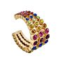 Women Pearl Ear Cuff Earring Bohemian Natural Freshwater Circle Small Clip on Earring No Piercing Fake Cartilage Earring