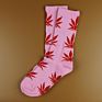 124 Men Hip Hop Plant Cotton Street Cannabis Sock Maple Pot Unisex Leaf Crew Weed Socks Men