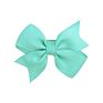 2.2 Inch Small Swallow Tail Ribbon Hair Bow with Full Lined Clip for Little Baby Girls Kids Hair Accessory 811