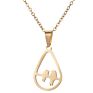 Arrivals Geometric Animal Pendant Cute Cat Pendant Necklace Jewelry Women