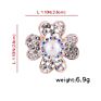 Rhinestones Flower Broches Pins Brooches