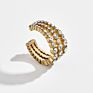 Women Pearl Ear Cuff Earring Bohemian Natural Freshwater Circle Small Clip on Earring No Piercing Fake Cartilage Earring