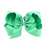 4 Inch 40 Plain Colors Yellow Kids Grosgrain Ribbon Hair Bows Hairbows with Alligator Clips Boutique for Girls 612