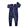 Newborn Cotton Print Long Sleeve Zipper Style Baby Kids Stripe Cheetah Leaf Print Autumn Zip up Bodysuits Sleeper Romper
