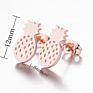 Personality Simple Animal Bird Earrings for Girls Ladies Simple Stainless Steel Stud Earrings Jewelry