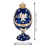 Qifu Small Jewelry Box Enamel Painting Variety of Styles Metal Jewelry Box
