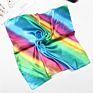 Satin Bandana Women Square Small Bag Wrap Bohemian Retro Silk Scarf