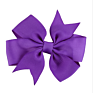 Uniq Kids Accesories Baby Girls Hair Bows Clips Boutique Grosgrain Ribbon Bow Pinwheel Barrettes for Babies Kids