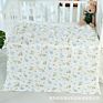 100% Cotton Muslin Swaddle Blanket Tassel 120*110 Cm Wrap Towel for Baby