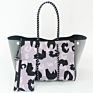 All-Match Ladies Messenger Cosmetic Bag Printing Simple Personality Bucket Bag