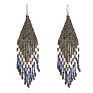 Colorful Handmade Seed Beads Earrings Boho Tassel Long Earrings for Women Jewelry