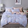 Luxury Printed Pillow Case Bed Sheet and Quilting Comforter Sets Quilt Bedding 4 Piece