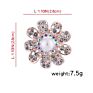 Rhinestones Flower Broches Pins Brooches