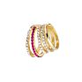 Women Pearl Ear Cuff Earring Bohemian Natural Freshwater Circle Small Clip on Earring No Piercing Fake Cartilage Earring