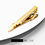 Mens Metal Simple Necktie Tie Pin Bar Clasp Clip