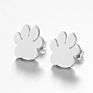 Personality Simple Animal Bird Earrings for Girls Ladies Simple Stainless Steel Stud Earrings Jewelry