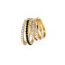 Women Pearl Ear Cuff Earring Bohemian Natural Freshwater Circle Small Clip on Earring No Piercing Fake Cartilage Earring