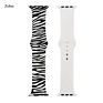 Boorui Silicone Print Patterns Watch Bands for Apple Watch Band Designer Straps for Apple Watch Series 7 6 5 4 3 2 1 /