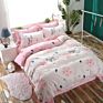 Luxury Printed Pillow Case Bed Sheet and Quilting Comforter Sets Quilt Bedding 4 Piece