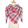 Newest Triangle Scarf for Women Plaid Shawl Cashmere Scarves Bufanda Blanket &Dropshipping