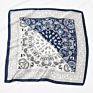 Satin Bandana Women Square Small Bag Wrap Bohemian Retro Silk Scarf