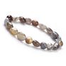 Women Amethyst Ruby Quartz Amazonite Tourmaline Mixed Gemstones Nuggets Beads Stretch Bracelet Beads for Jewelry Making