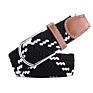 42 Colors Men Women Casual Knitted Pin Buckle Belt Woven Canvas Elastic Expandable Braided Stretch Belts Plain Webbing Strap