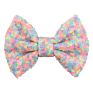 - Handmade 4 Inch Diy Glitter Sequins Hair Bow without Clip for Girls Headband Hair Accessories Baby Kids Hair Band