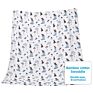 Customised White Designers Comfort Warm Quilt 4 Pack Bamboo Organic Cotton Baby Muslin Wrap Swaddle Blankets