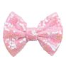 - Handmade 4 Inch Diy Glitter Sequins Hair Bow without Clip for Girls Headband Hair Accessories Baby Kids Hair Band