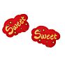 Girls Womens Nipple Bra Girl Red Boobs Cute Breast Fill Nipple Cover Disposable Nipple Pasties