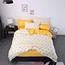 Luxury Printed Pillow Case Bed Sheet and Quilting Comforter Sets Quilt Bedding 4 Piece