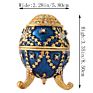 Qifu Small Jewelry Box Enamel Painting Variety of Styles Metal Jewelry Box