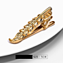 Mens Metal Simple Necktie Tie Pin Bar Clasp Clip