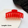 Mio Large Korean Hairgrips Frosted Banana Hair Clips Plastic Claw Clips Nonslip Hair Clamp Hair Claw Clips Women Matte