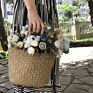 079 Natural Seagrass Tote Shopping Bags Vietnam Woven Seagrass Beach Handbag