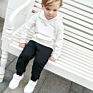 100% Cotton Baby Boys Jogger Pants Printed Plain Kids Girl Joggers Sweatpants