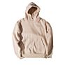 100% Cotton Unisex Brown Heavy Hoodies Blank over Size Hoodie Pullover