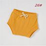 100% Organic Cotton Solid Color Easeful Short Pants Children Shorts for Babies & Toddlers