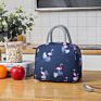 100%Eco Friendly Oxford Fabric Printed Portable Large Insulated Tote Bag Thermal Lunch Cooler Bag