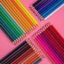 12 Color Wooden Pencil Color Pencil Set with Metal Box Coloring Pencil for Kids Gift