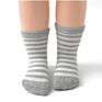 12 Pairs Kids Non Slip Skid Socks Grips Sticky Slippery Cotton Crew Socks for 1-2-3-4-5-6-7 Years Old Children Youth Boy Girl