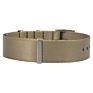 1.2Mm Thick Khaki Seatbelt Nato Nylon Watch Strap Nylon Woven Watch Band for Omega Watches