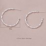 14K Gold Plated Bamboo Earrings Diy Personalize Earrings Supplies Findings for Jewelry Making Supply