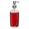 16 Oz Hand Liquid Soap Dispenser Boston Glass Bottles with Stainless Steel Pump